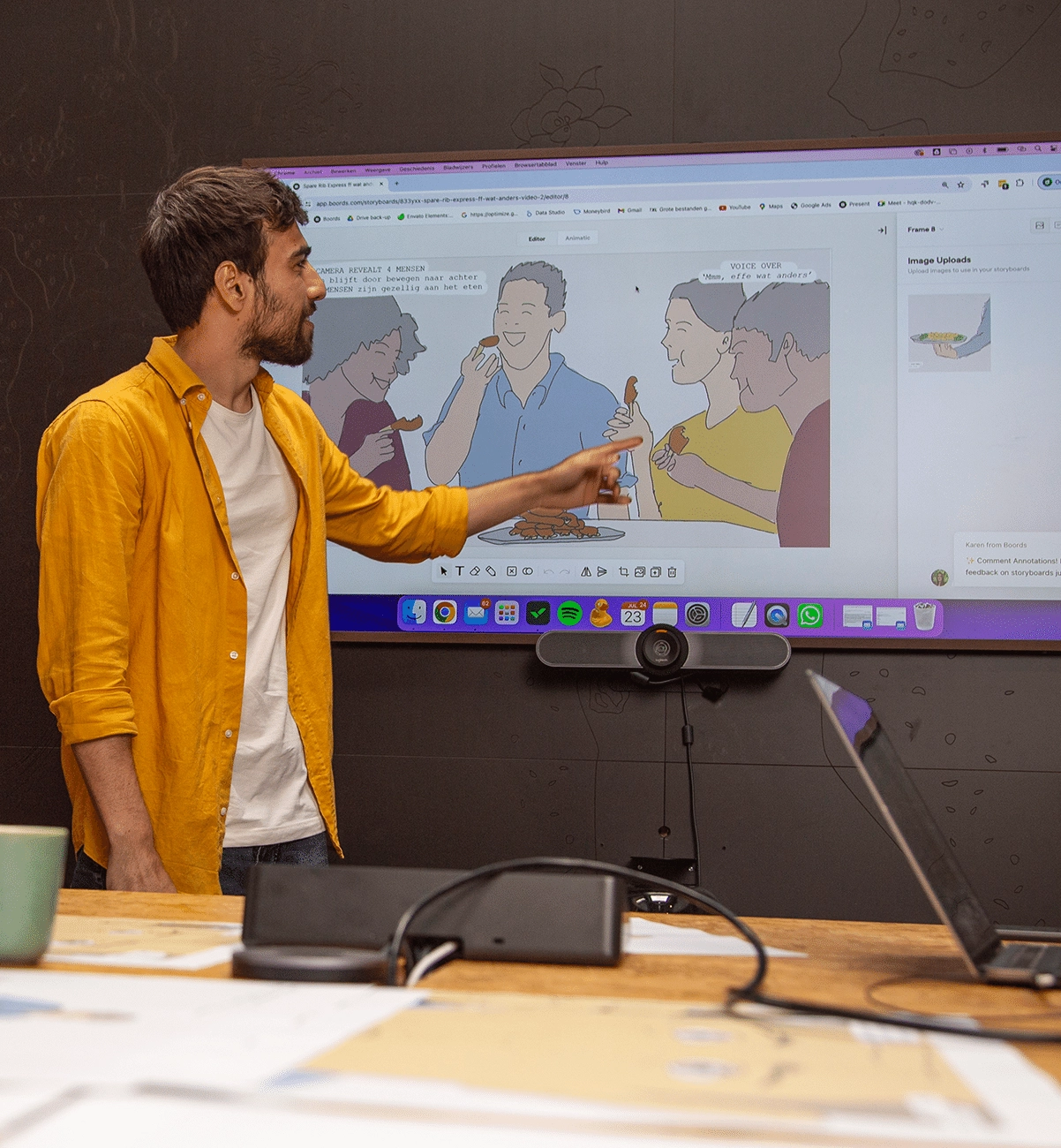 Motion graphics laten maken voor de kijker